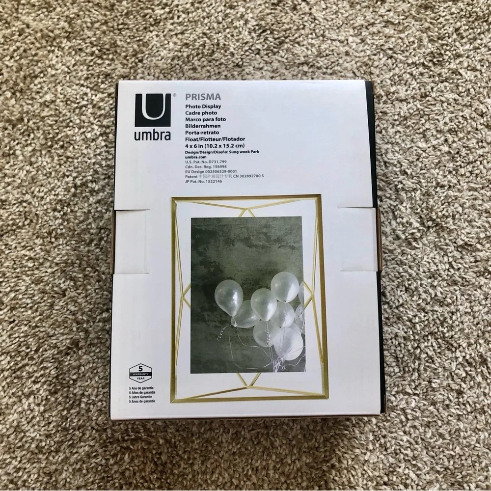 Umbra 4x6 Gold Photo Display